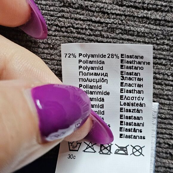 Gottex Profile By Gottex Navy Blue Tutti Frutti Mid Rise Tankini Bottom Size 14 - Picture 11 of 14